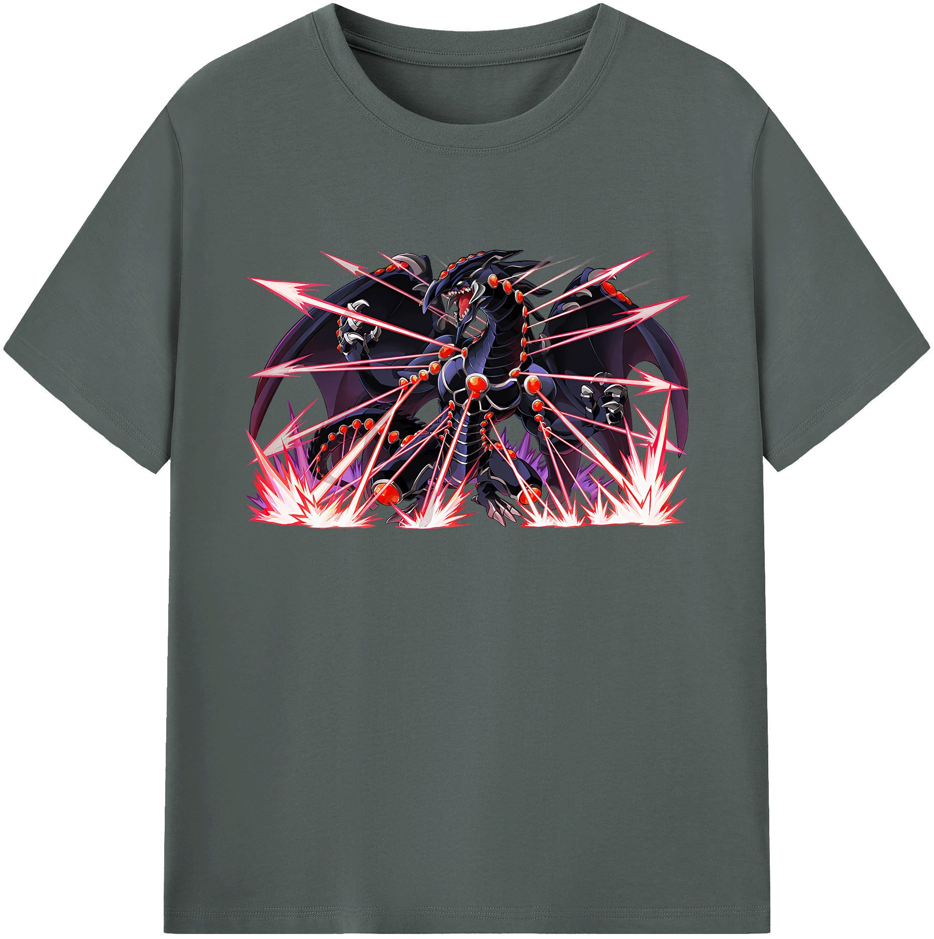 （画像用） 遊☆戯☆王 Yu-Gi-Oh! 綿100％ メンズ半袖Tシャツ｜肌触りやわらか＆通気性